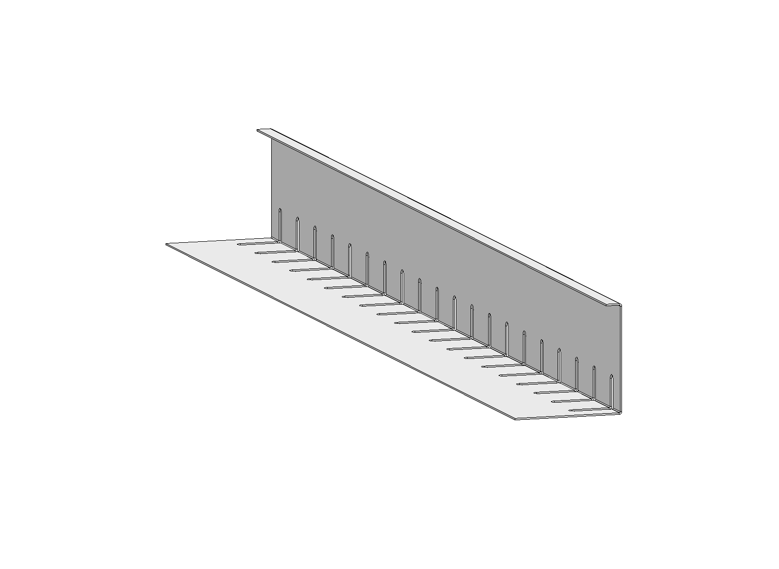 Grindkeringsprofiel 100x100x15