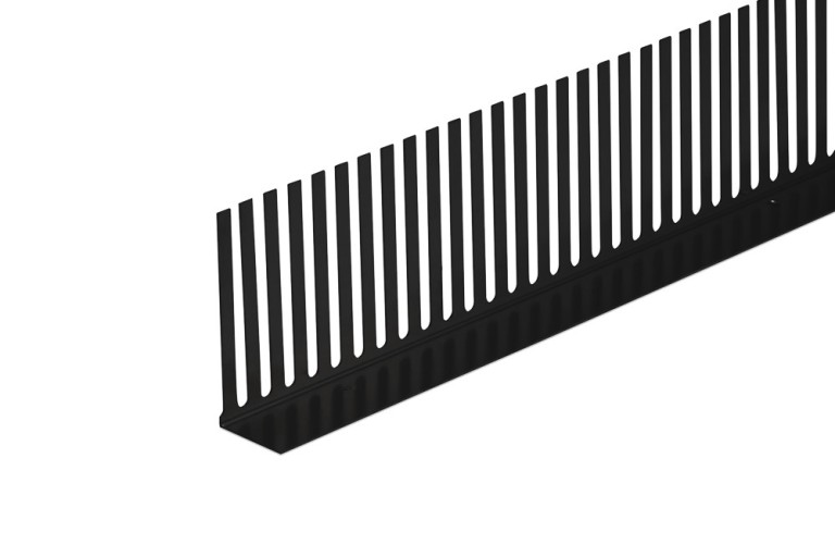 Marterprofiel gezet zwart