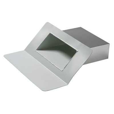 Noodoverstort 45° PVC
